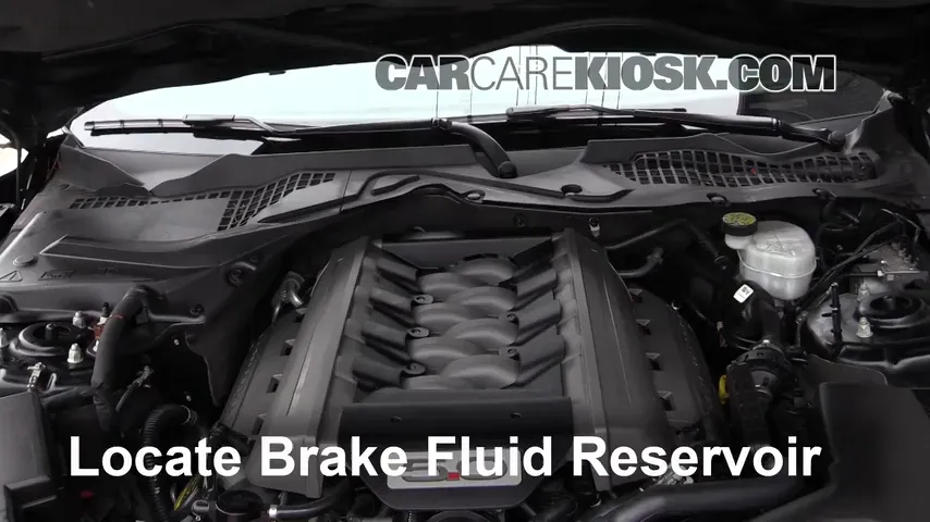 2017 Ford Mustang GT 5.0L V8 Brake Fluid